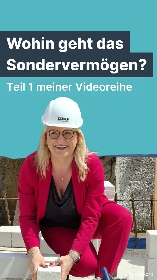 Wo geht eigentlich das Sondervermögen hin und kommt es wirklich an? Hier Teil 1 meiner Reihe: Sondervermögen vor Ort! 🙌 Dieses Mal mal mit @benjamin.treiber…