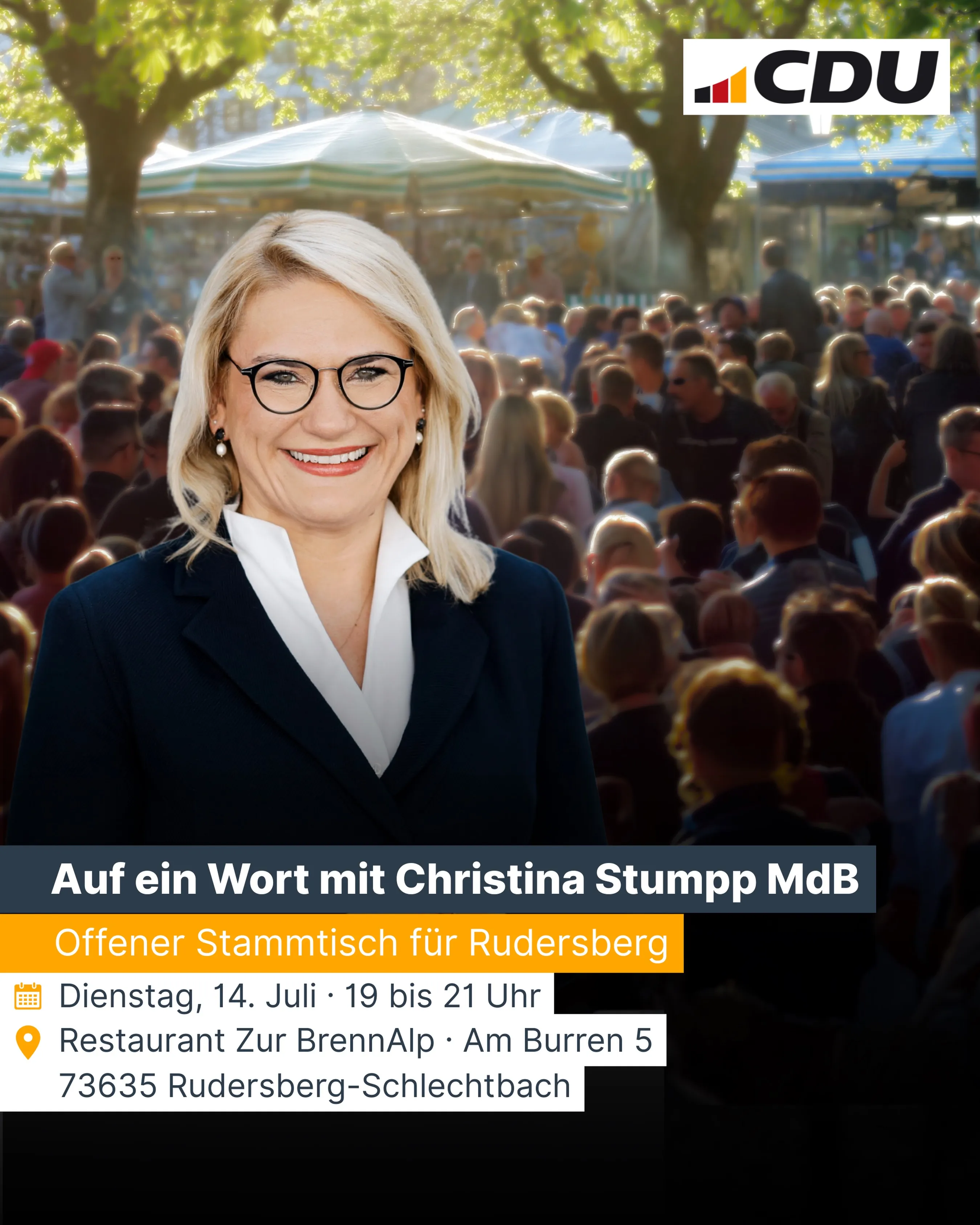 Auf ein Wort in Rudersberg! 🗣️ Viele Reformen liegen auf dem Tisch. Was diese für Deutschland bedeuten, wie die aktuelle Lage in Berlin ist und wie es jetzt…