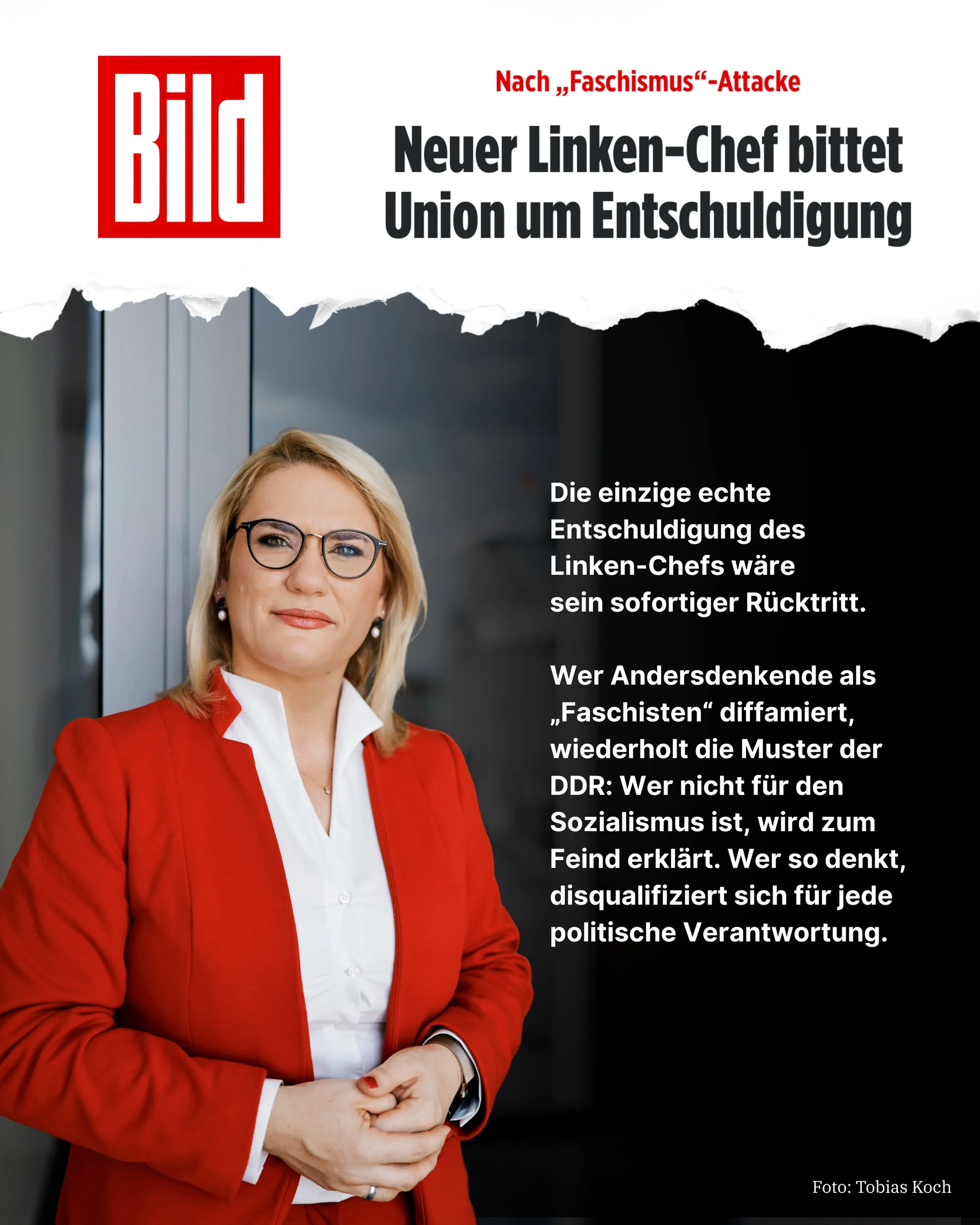 🚨Die Linke diffamiert Andersdenkende als Faschisten. Gleichzeitig feiert ihre Parteijugend die DDR, Stalin und Mao als Vorbilder. Der brutale Terror der Ham…